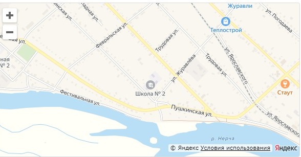 Проезд к МБОУ ООШ №2 г. Нерчинска.